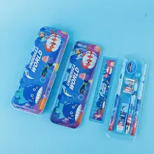 男の子用文房具ケース【シンプルデザイン・カートゥーン・大容量・小学一年生向け】（セットアップ対応）