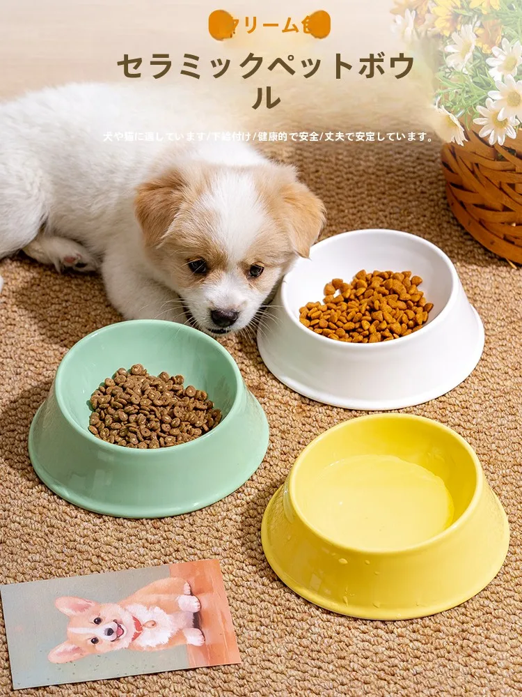 猫飼いが買ってよかったもの・悪かったもの正直に言う 転倒しにくい陶器製ペットボウルの特徴