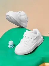 スニーカー キッズ 男の子 女の子 ホワイト 秋 「Xtep」
