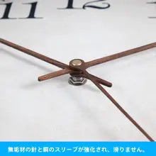 TQJ 洗練されたデザインのローマ風木製壁掛け時計【静音・石英・家庭用】