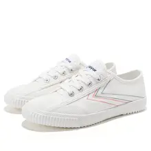 Feiyue キャンバススニーカー【秋用・レトロスタイル・シンプル・女性用】