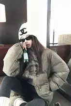 毛皮襟付きコート【女性用・冬用・高級感】