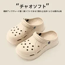 足弓サポート付き 女性用サンダル【厚底・防滑・抗臭】