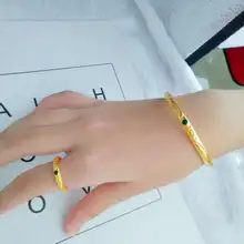 18K金製 カップル用ブレスレット【哪吒デザイン・シンプルスタイル・シルバーメッキ】