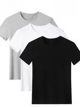 黒の半袖Tシャツ【コットン・シンプルデザイン・ユニセックス】