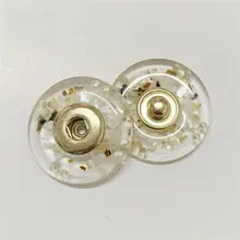 樹脂製 隠しボタン【パール調・二重仕立てのコート用】