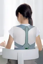 背筋矯正用 子供向け姿勢サポーター【肩と背中のサポート・正しい姿勢を促進】