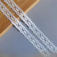 柔らかく繊細なレース 薄手DIYドールスカート用リボン【幅広・手作り素材】