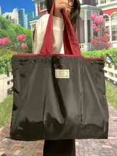 防水折りたたみショッピングバッグ【大容量・肩掛け・エコバッグ】