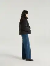 prefree レディース加フリースデニムパンツ【秋冬用・裏起毛・レトロブルー】