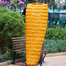 超軽量の低温用羽毛寝袋【登山・キャンプ・アウトドア】