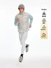軽量防風ダウンベスト【男性用・ランニング・保温効果・多機能】