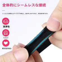 シンプルな黒のヘアゴム【タオル素材・太いポニーテール用】