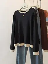 春季向け ゆったり着られる長袖Tシャツ【デロン生地・体型カバー・柔らかさ】（セットアップ対応）