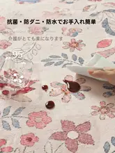 防水・汚れ防止機能付きペルシャ風ラグ【クリーニング不要・リビング用】