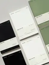 ノート 横罫 上質紙 シンプル ヴィンテージ 学生 オフィス 「Be On D」