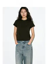 半袖Tシャツ レディース クルーネック シンプル 着痩せ 着回し トップス 「EIGHTHMONTH」