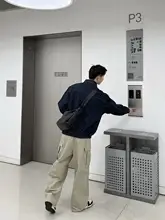 デニムジャケット メンズ ヴィンテージ ブルー 襟付き ショート丈 オーバーサイズ 上質感 カジュアル 春