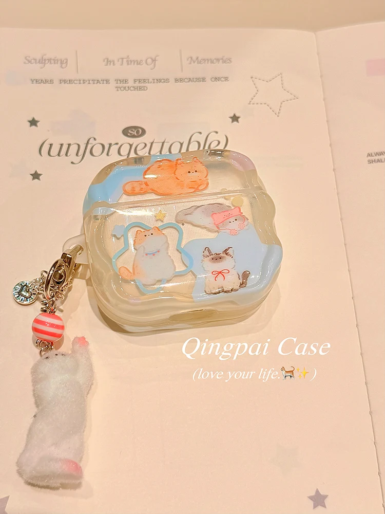 100均 ヘッドホン と 軽量タイプのデザインの違い：星柄の猫デザインAirPods保護ケースの実用性解析