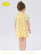 ポロシャツワンピース キッズ ガールズ おしゃれ フェミニン 夏 「moimoln」