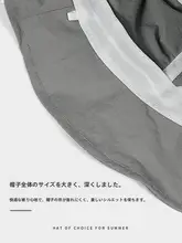 速乾軽量防水透湿褶皺フェスハット【夏用・シンプルデザイン・日焼け防止】