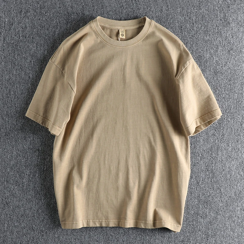 ヴィンテージ風ウォッシュドカラーTシャツ：色落ち防止の実用性と実際の耐久性を検証
