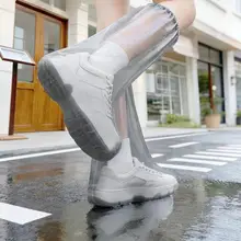 防水タイプの使い捨て雨靴カバー【成人用・滑り止め・厚手・上履き用】