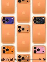 カメラレンズ保護フィルム 背面カメラ用 傷防止 地形デザイン iPhone 17 Pro Max iPhone 17 Pro 対応「SkinaAT」