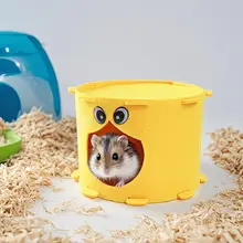 ハムスター用大型隠れ家【耐噛性・スペース広め・デザイン住宅】