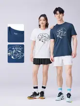 吸汗速乾のバドミントンウェア【通気性・男女兼用・トレーニング用・Tシャツ】