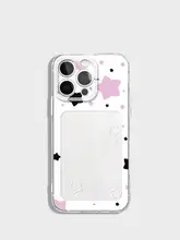 星型デザイン透明スマホケース【iPhone 15・Apple 14 Pro Max・Huawei P60・Xiaomi 13・OPPO Reno 9・Honor 90・Vivo S12対応・女性用カップル向け】