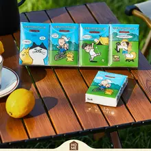 使い捨て洗顔クロス ハンカチ型 携帯用 ポケットサイズ コンパクト 「MATSUGODA」