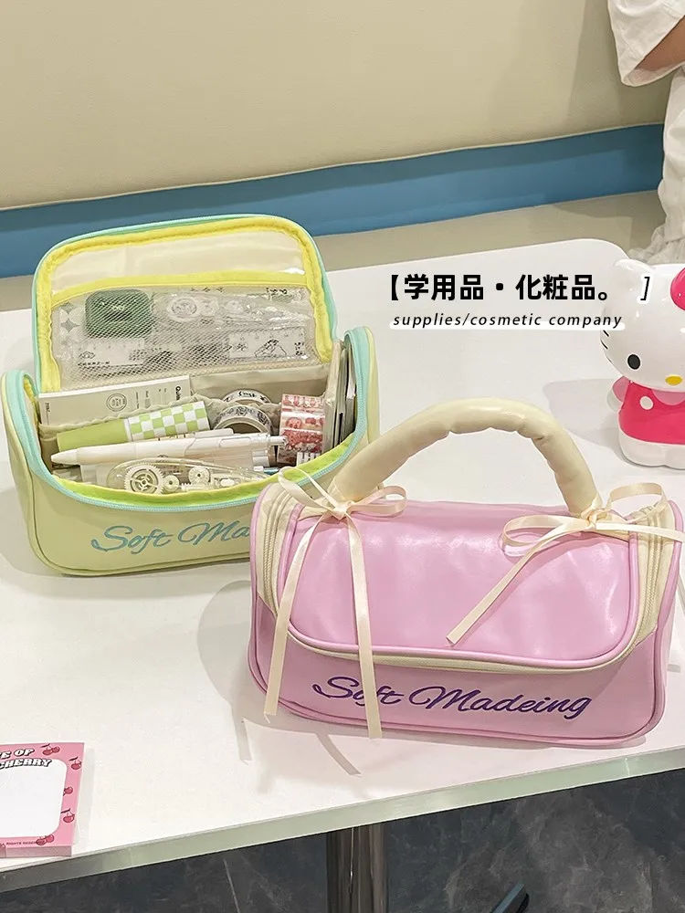 小学生女子用筆箱：大容量学生用ペンケースのオリジナルデザインと収納性能