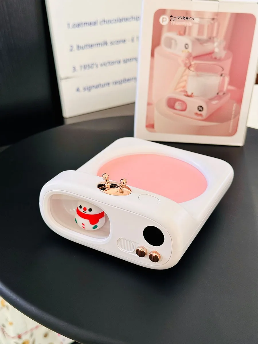 かわいいユニコーン 55℃ スマート保温ヒーターコースター：5in1機能の実用性と使い方