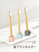 おしゃれな陶製歯ブラシスタンド【個性的・カップル用】