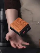 ミニサイズのコーヒー用電子スケール【豆の重量計測・タイマー機能付き】