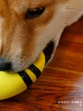 犬 おもちゃ バナナ型 ラテックス製 鳴る 噛みごたえ 歯みがき 小型犬 中型犬 大型犬 「QMONSTER」