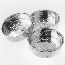 耐久性のある304不銹鋼製の電気炊飯器用蒸し器【取手付き・適合サイズ対応】