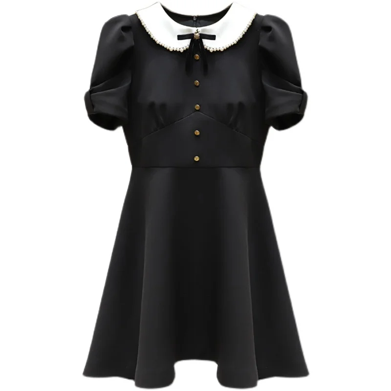140cmと160cmの女の子に合う服って、どう選ぶ？レトロ風パールリボンドレスが解決するリアルな悩み