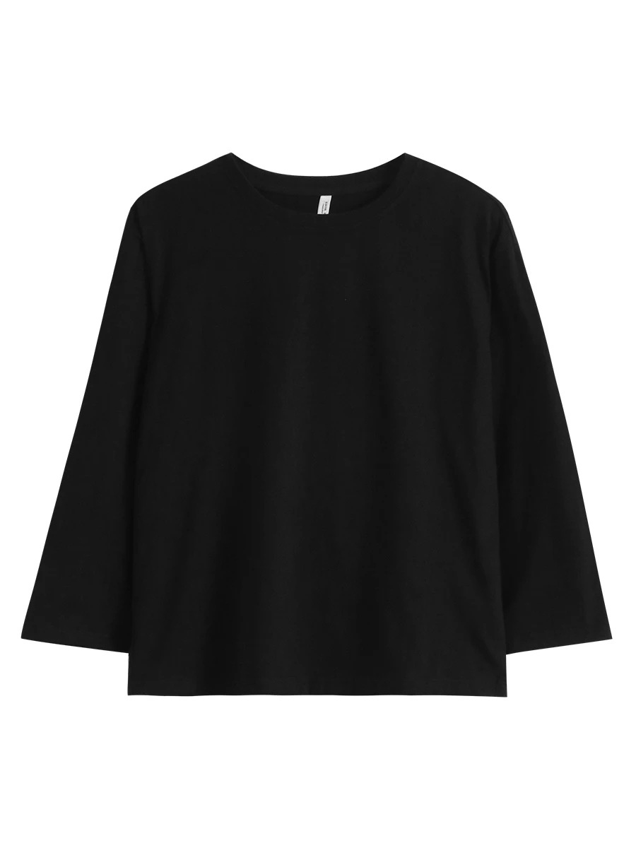 純綿製長袖Tシャツ：レディースカジュアルウェアの通気性と肌への優しさ