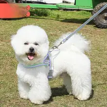 犬用リード 小型犬用チェストハーネス ハーネス リーシュ