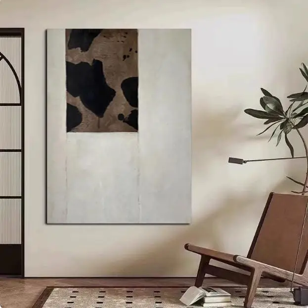 壁にかけるアートが「心の落ち着き」をもたらすには？手描き油絵の侘寂風アートがおすすめ