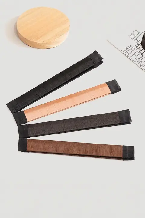 簡単にまとめ髪！丸い髪型固定具【ヘアアクセサリー・お団子ヘア用】