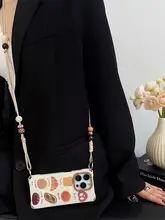 マグネット吸着のトースト型スマホケース【ショルダーストラップ付き・調整可能】