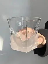 砂マット仕上げのデザイングラス【限定アートスタイル・冷却機能付き】