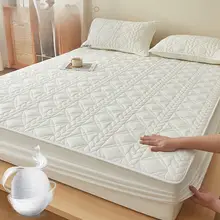 厚手のマットレス保護カバー【防滑・防塵・全包タイプ】（セットアップ対応）