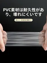 リモコン用透明防塵・防水保護カバー【汎用・熱収縮フィルム】