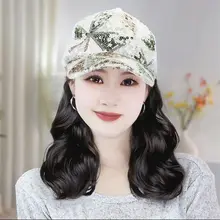 ファッショナブルなスパンコール付きキャップ【通気性抜群・スタイルアップヘアピース】