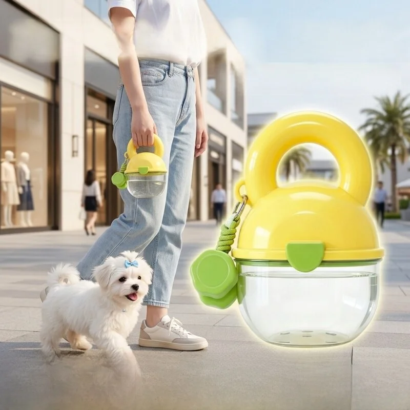 450ml ペット用携帯飲水ボトル hipidog ボンダイブルーの実用性と使い方