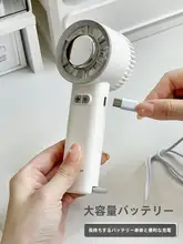 静音充電式ミニハンドファン【持ち運び便利・冷却機能・学生用】